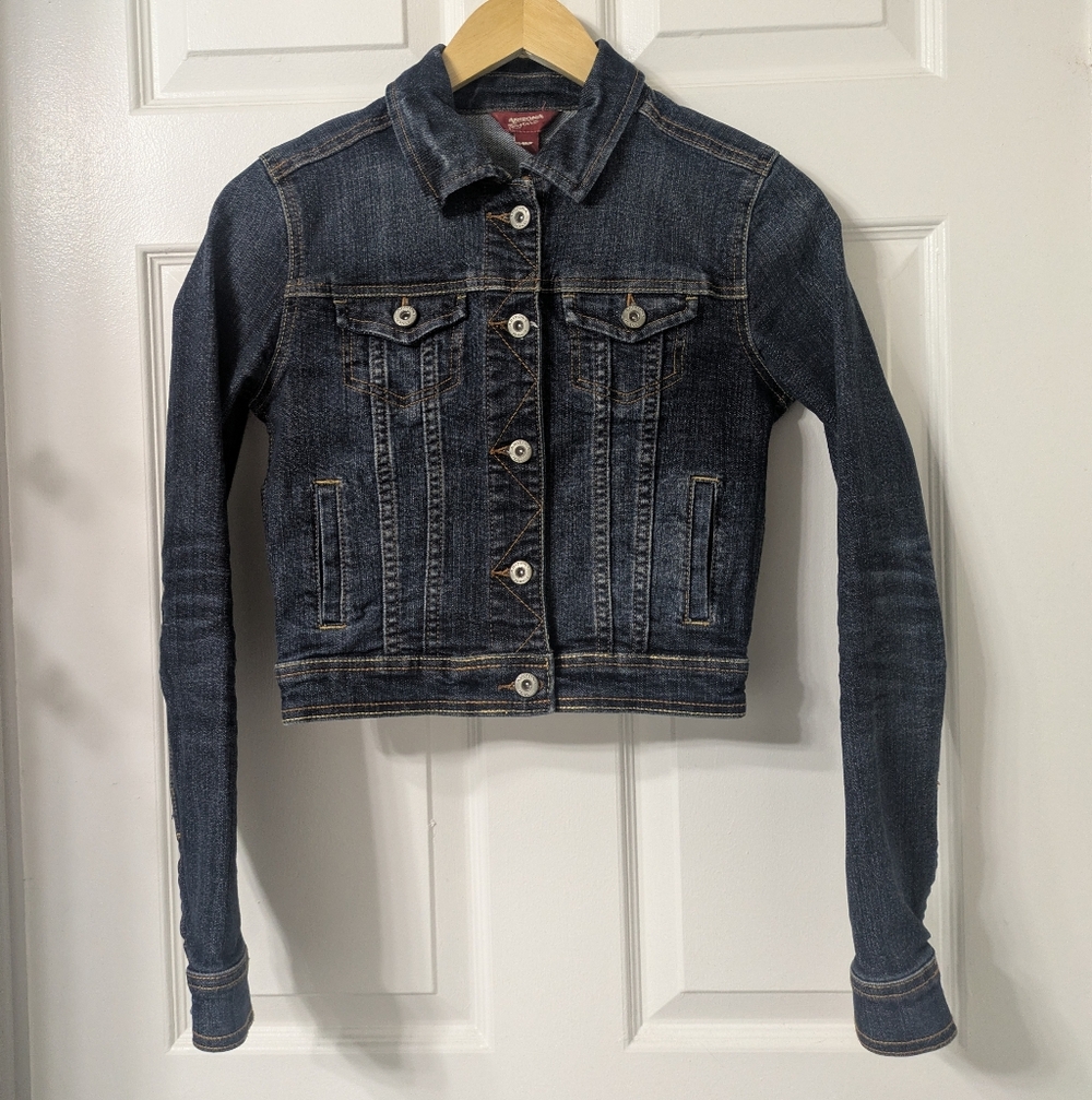 Arizona Cropped Denim Jacket